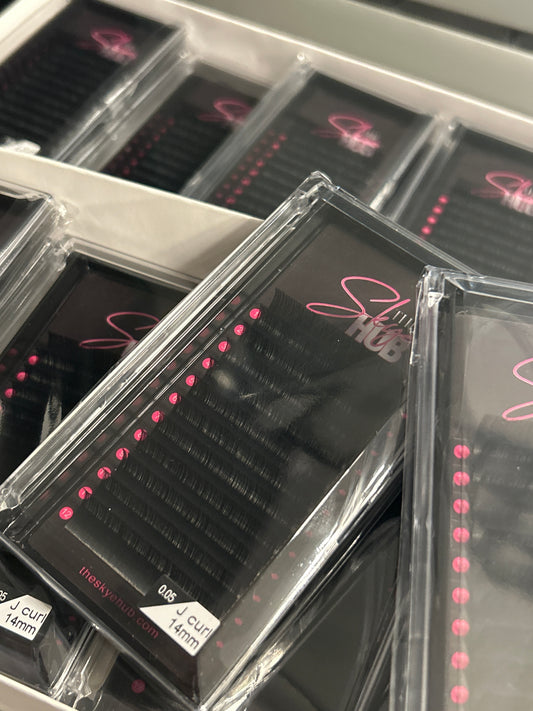 Single Lash Trays J Curl