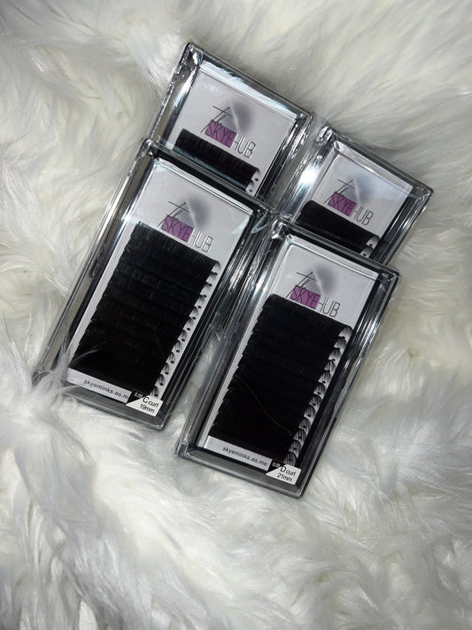 Single Lash Trays D curl